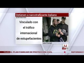 PGR detiene en Quintana Roo a narcotraficante italiano