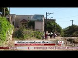 Haitianos están varados en México tras el anuncio de la construcción del muro fronterizo