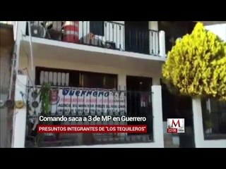 Comando saca a 3 hombres de MP, presuntos integrantes de “Los Tequileros”