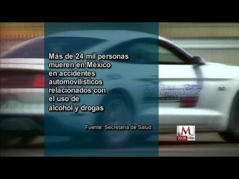 Ford lleva acabo pruebas simuladas de accidentes de tránsito bajo influencia de alcohol y drogas