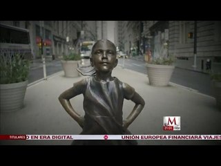 La niña sin miedo se quedará un año más en Wall Street