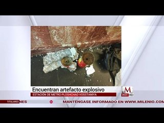 Encuentran artefacto explosivo a tiempo y desactivado en Rusia