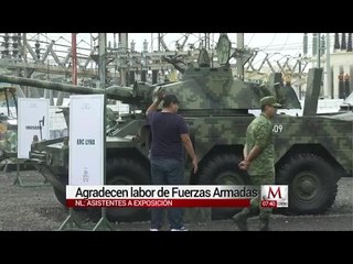 Aún puedes visitar la expo fuerzas armadas en Nuevo León