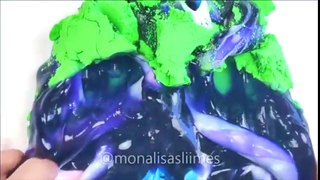 Clay Slime Mixing - Satisfying Slime ASMR video #78!