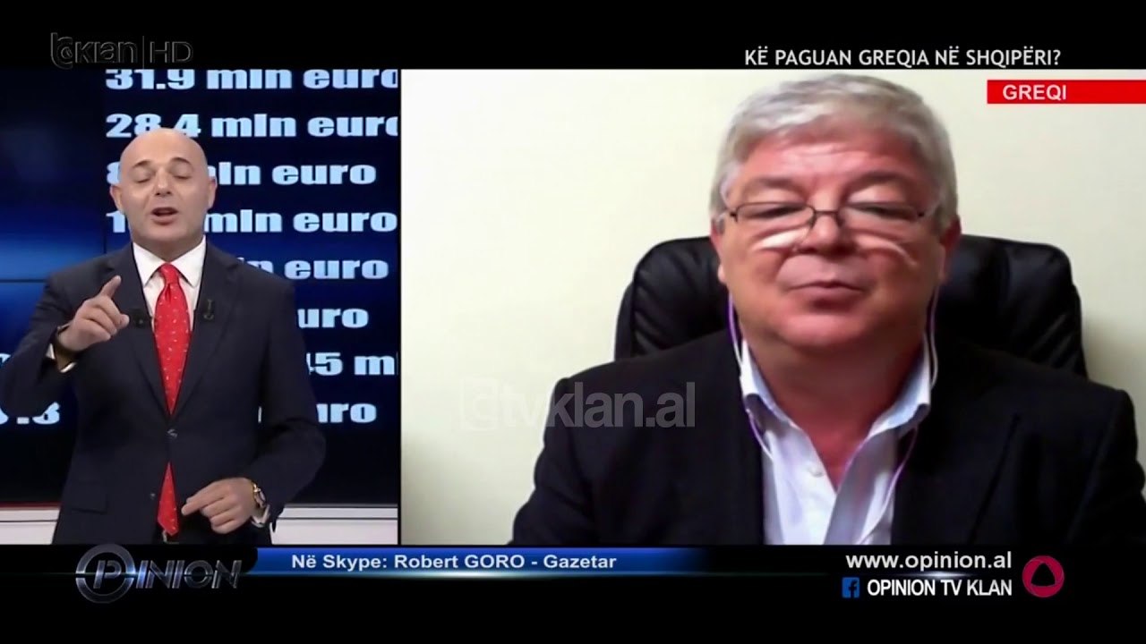 Gazetari Robert Goro: Lista me emrat e te paguarve nga Greqia, jo e vertete