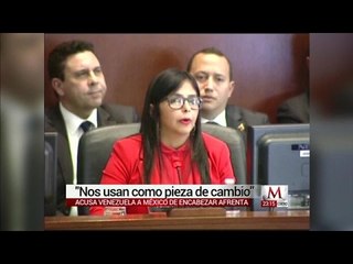Acusa Venezuela a México de encabezar afrenta con países de la OEA
