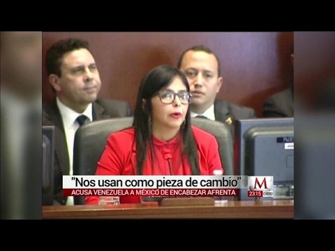 Acusa Venezuela a México de encabezar afrenta con países de la OEA