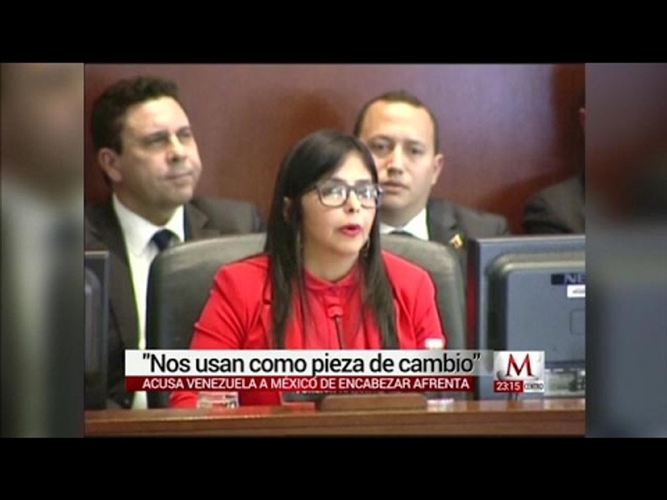 Acusa Venezuela a México de encabezar afrenta con países de la OEA