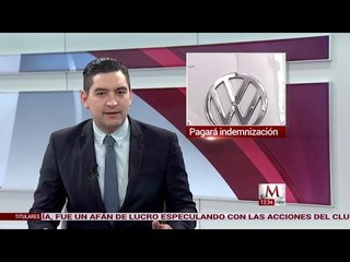 Volkswagen pagará indemnización de 2.8 mil millones