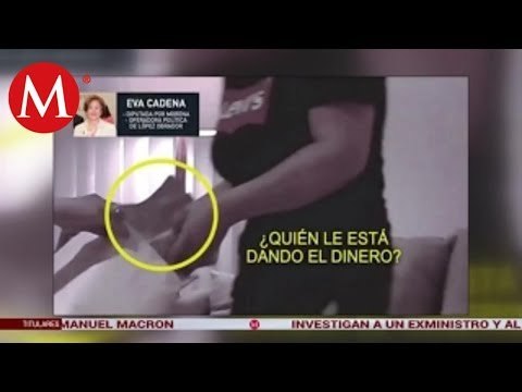 Graban a la diputada Eva Cadena recibiendo medio millón para AMLO