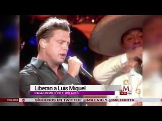 Liberan a Luis Miguel tras pagar fianza