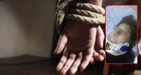 Eşini Ellerini ve Ayaklarını Bağlayarak Döven Cani Koca Tutuklandı