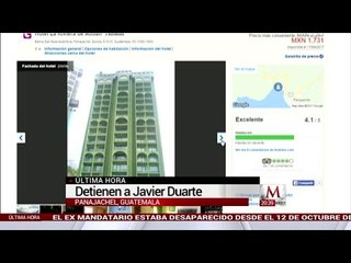 Hotel en donde fue detenido Javier Duarte