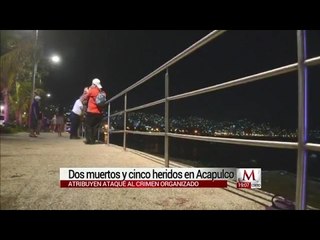 Murieron 2 en balacera en costera de Acapulco