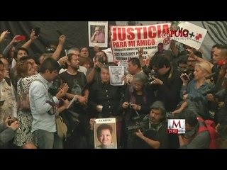 Periodistas protestaron por el asesinato de Javier Valdez