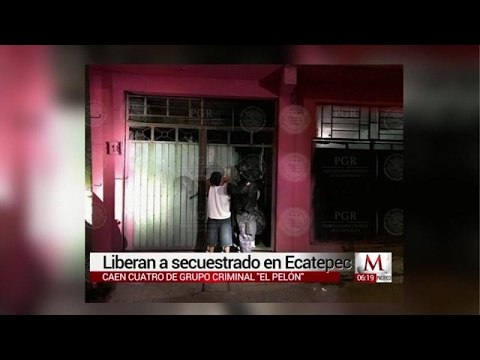 PGR captura a banda de secuestradores que operaba en Edomex