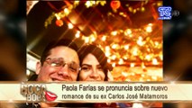 Paola Farías se pronuncia sobre nueva relación de Carlos José Matamoros