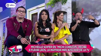 Flavia Laos y Patricio Parodi formalizan relación frente  a cámaras