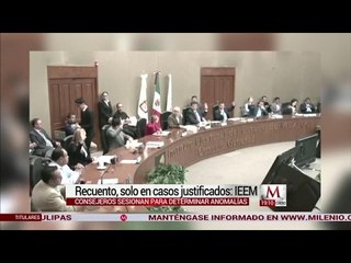 IEEM: voto por voto, en todos los casos que esté justificado