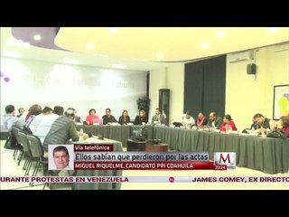 Entrevista a Miguel Riquelme, candidato del PRI al Gobierno de Coahuila