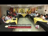 El PRD anuncia Frente Amplio Opositor para derrotar al PRI