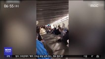 [이 시각 세계] 로마 지하철역 에스컬레이터 붕괴…10명 부상
