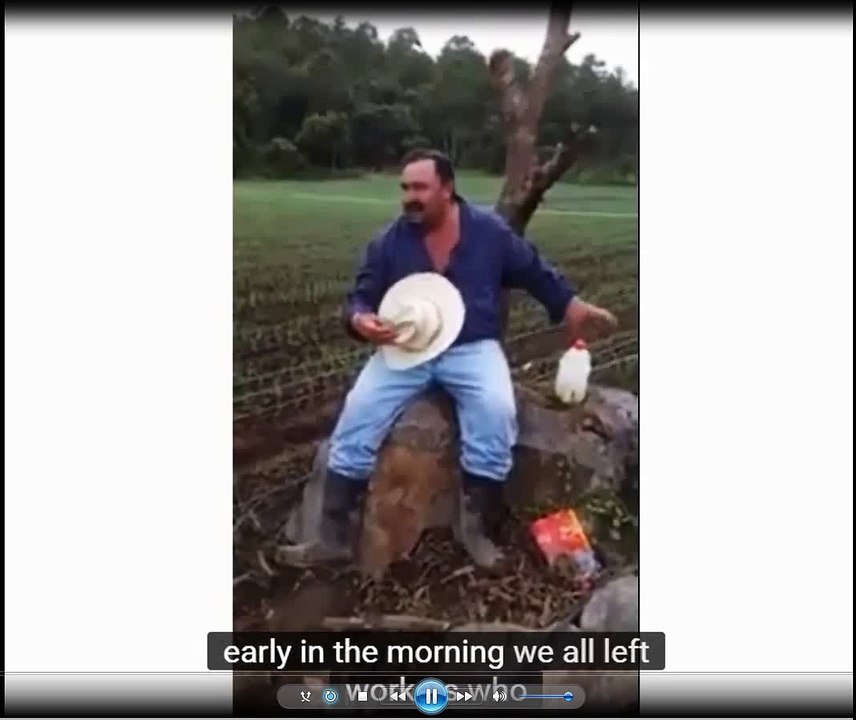 Honduran Police Raping Pregnant Women along the Caravan - The Damnation of this Honduran Farmer