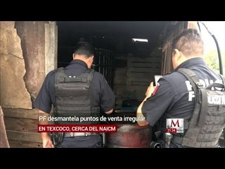 PF desmantela puntos de venta irregular de combustible robado