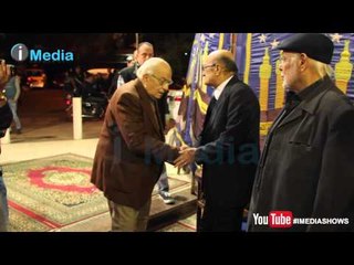 توفيق رشوان فى عزاء محمد وفيق