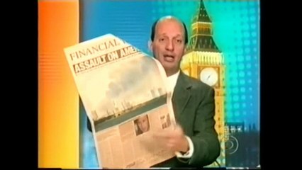 Bom Dia Brasil: Sobre O Atentado ao World Trade Center - Globo 2001