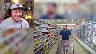 Grocery Store Stereotypes by Dude Perfect - Reaction