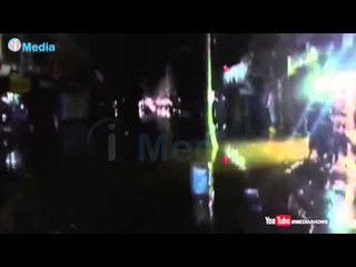 حصرى شاهد غرق شوارع الإسكندرية