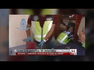 Interpol y Ameripol detienen a 50 por pedofilia
