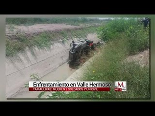 Descargar video: Mueren dos soldados en Valle Hermoso Tamaulipas