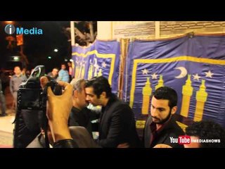 عدويه يظهر  في عزاء ابراهيم يسري بعد غياب