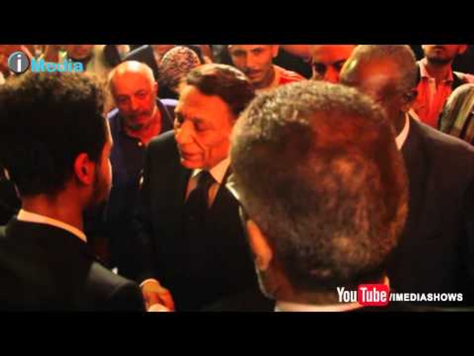 عزاء سامي العدل | دخول عادل امام عزاء سامى العدل وسط حراسة مشددة !