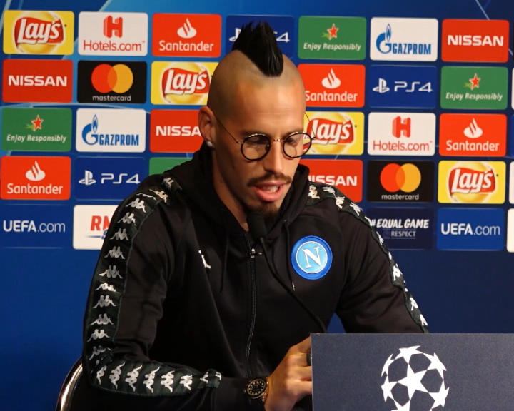 Hamsik praises former team-mate Cavani ahead of PSG clash