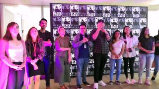 Carlo Aquino at Angelica Panganiban Exes Baggage are together for the #ExesBaggageThanksgivingParty
