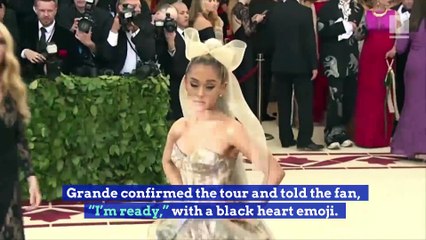 Ariana Grande Is ‘Ready’ for ‘Sweetener’ Tour