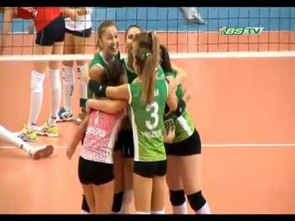 TVF Bayanlar 1. Lig Bursaspor Yüksekoba 3-1 Pursaklar Voleybol Özet