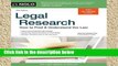 Review  Legal Research: How to Find   Understand the Law