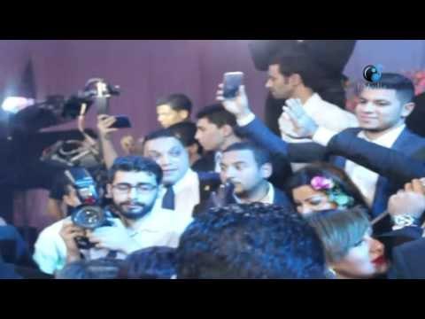 فرح المنتج محمد حامد | دويتو حصرى لتامر حسنى و شذا و متحرشة تامر حسنى يشعل الفرح