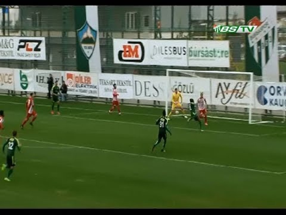 Hazırlık Maçı: Bursaspor 1-1 Boluspor
