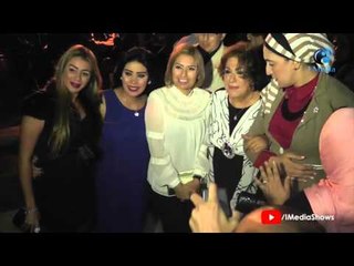 مونديال الإذاعة والتليفزيون 2015 |  الكل يلتف حول الفنانة سميحة أيوب ليقبلها ويحييها
