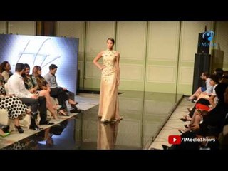 عرض ازياء حمودة كفارنه | شاهد الفستان الذى صدم الحاضرين فى الديفيلية ورد فعل الحاضرين !