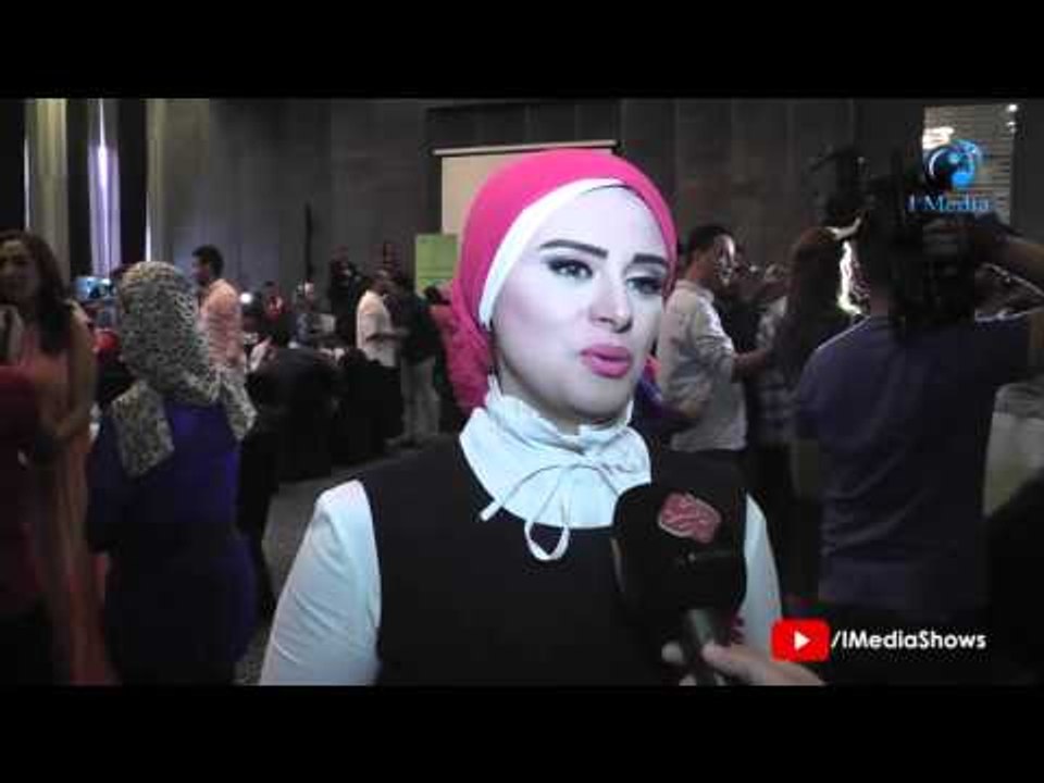 مستشقى أدم الدولي |  الإعلامية لمياء فهمي عبد الحميد تتحدث عن مشاركتها فى المؤتمر وكلامها عن السرطان