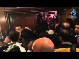 حصريا | شاهد ضرب الجاردات للاعلامين فى مهرجان القنوات الفضائية