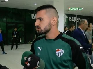 Futbolcularımız Maç Sonunda Soruları Yanıtladılar(  SL 8. Hafta Bursaspor 3-1 Osmanlıspor )