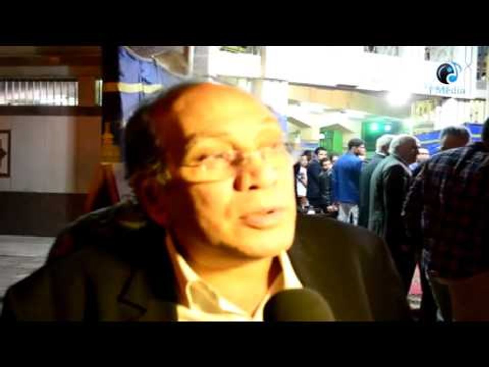 عزاء الفنان الراحل سعيد طرابيك | شاهد تعليق لطل "أدينى عقلك" على الراحل سعيد طرابيك