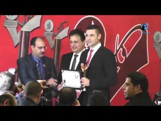 مهرجان "فرسان الجودة" | لحظة إستلام أحمد عز لجائزة أحسن ممثل